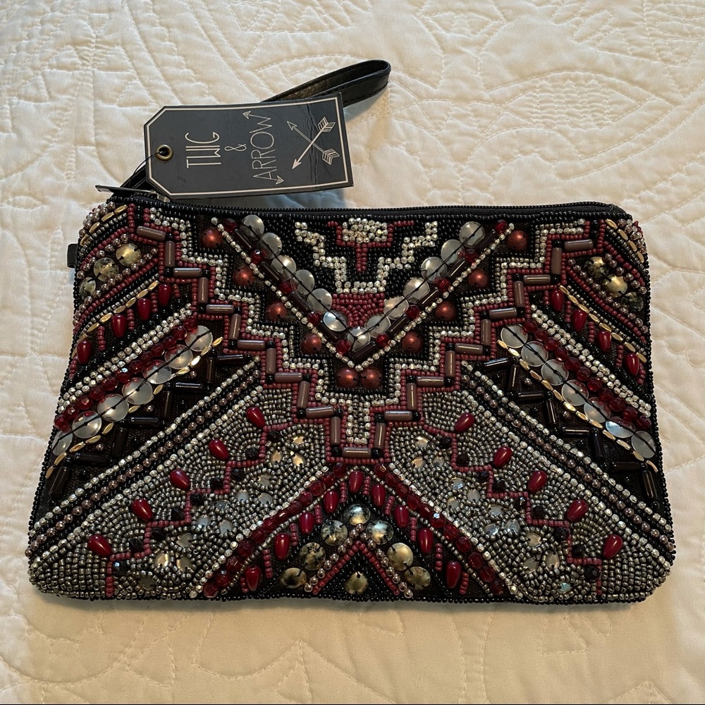 Beaded Wristlet